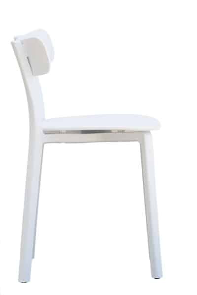 |  Krzesło kuchenne nowoczesne GUSTO – kolor biały | krzeslaonline.pl