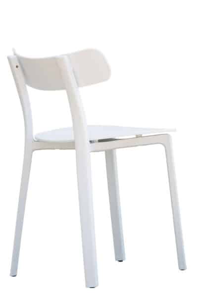 |  Krzesło kuchenne nowoczesne GUSTO – kolor biały | krzeslaonline.pl