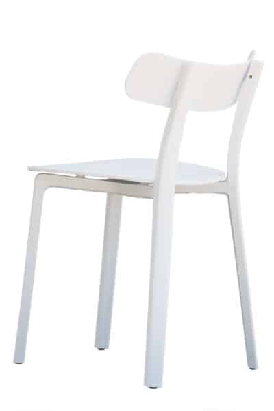 |  Krzesło kuchenne nowoczesne GUSTO – kolor biały | krzeslaonline.pl