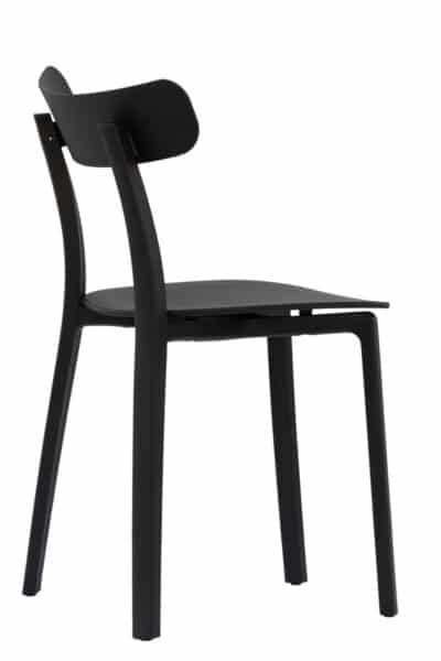 |  Krzesło kuchenne nowoczesne GUSTO – kolor czarny | krzeslaonline.pl