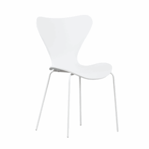 Nowoczesne białe krzesło PP - Moderna