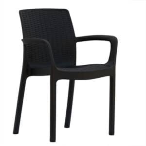 |  Krzesło ogrodowe Riviera – imitacja rattanu | krzeslaonline.pl