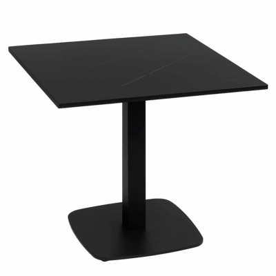 |  Stolik kawiarniany masa marmurowa czarny podstawa 0966-ARP | krzeslaonline.pl