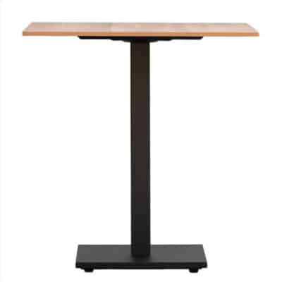 |  Stolik kawiarniany zewnętrzny ogrodowy imitacja drewna 70×70 – kolor jasny | krzeslaonline.pl