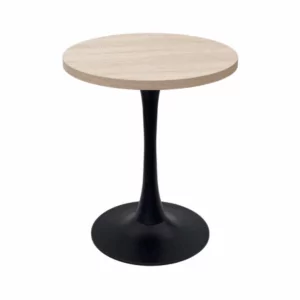 Stolik kawiarniany barowy Fi68cm - dąb sonoma