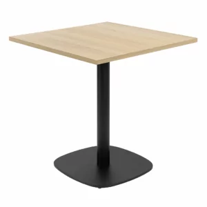 |  Kawiarniany stolik 68x68x1,8 – dąb sonoma podstawa 0966-ARP | krzeslaonline.pl