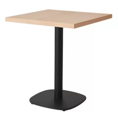 |  Kawiarniany stolik 68x68x3,6 – dąb sonoma podstawa 0966-ARP | krzeslaonline.pl