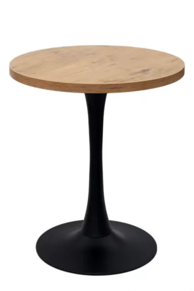 |  Stolik kawiarniany barowy Fi68cm – dąb lancelot | krzeslaonline.pl