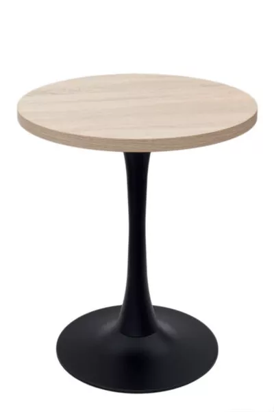 |  Stolik kawiarniany barowy Fi68cm – dąb sonoma | krzeslaonline.pl