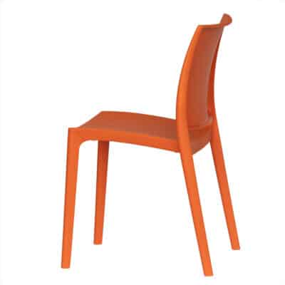 |  Krzesło konferencyjne biurowe REST – kolor pomarańczowy | krzeslaonline.pl