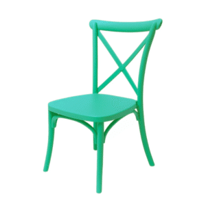 Krzesełko dziecięce Boho - kolor miętowy