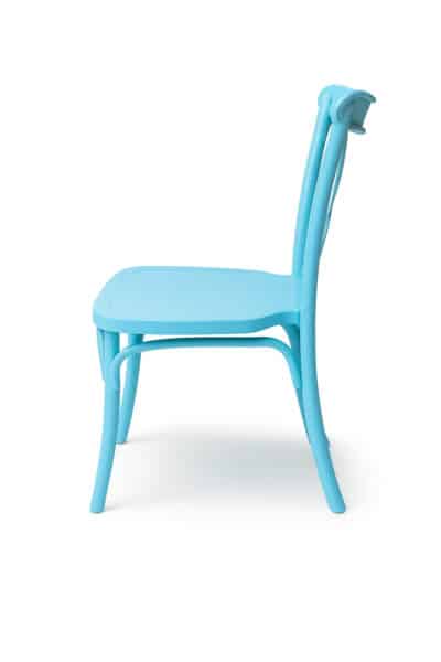 |  Krzesełko dziecięce Boho – kolor błękitny | krzeslaonline.pl