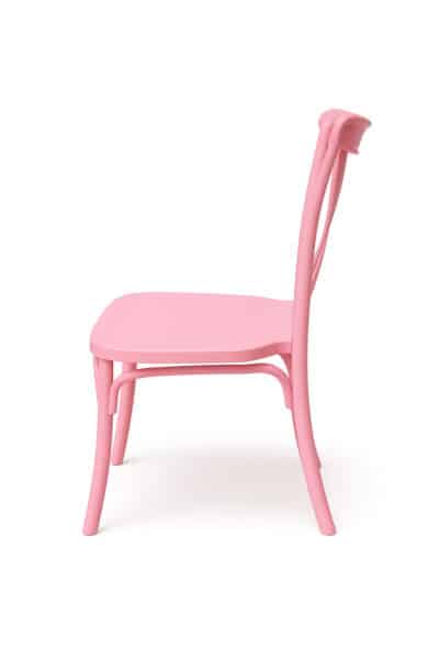 |  Krzesełko dziecięce Boho – kolor różowy | krzeslaonline.pl