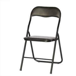 |  Krzesło składane biurowe ogrodowe Black Premium | krzeslaonline.pl