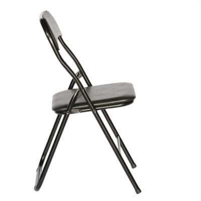 |  Krzesło składane biurowe ogrodowe Black Premium | krzeslaonline.pl