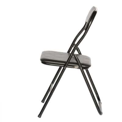 |  Krzesło składane biurowe ogrodowe Black Premium | krzeslaonline.pl