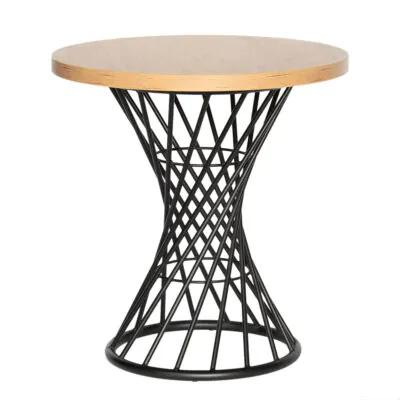 |  Stolik kawiarniany loft okrągły ażurowy fi68cm 0399-ARP lancelot | krzeslaonline.pl