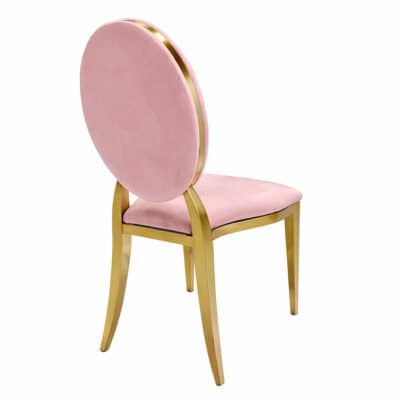 |  Krzesło weselne amerykańskie Glamour O-back 8in1 | krzeslaonline.pl