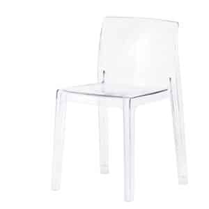 |  Krzesło konferencyjne biurowe REST – przezroczyste transparentne | krzeslaonline.pl