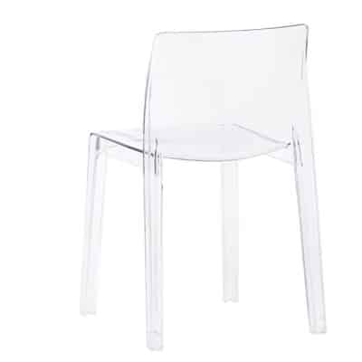 |  Krzesło konferencyjne biurowe REST – przezroczyste transparentne | krzeslaonline.pl