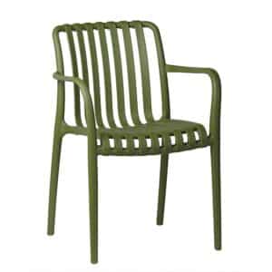 |  Krzesło ogrodowe ażurowe Aura – zielone | krzeslaonline.pl