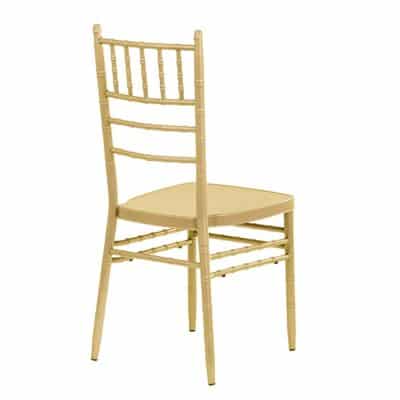 |  Krzesło weselne amerykańskie Chiavari z poduszką – kolor złoty | krzeslaonline.pl