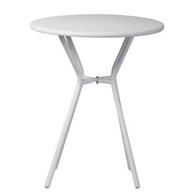|  Stolik ogrodowy Fi60cm PP – okrągły kolor biały | krzeslaonline.pl