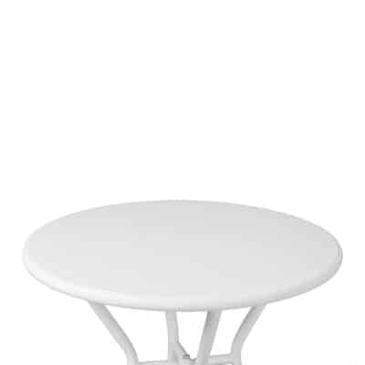 |  Stolik ogrodowy Fi60cm PP – okrągły kolor biały | krzeslaonline.pl