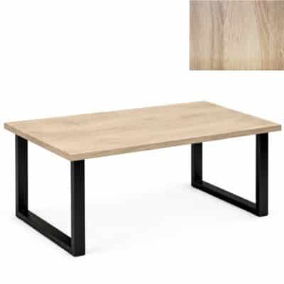 |  Stół industrialny loftowy bankietowy K 120x80x3,6cm dąb sonoma | krzeslaonline.pl