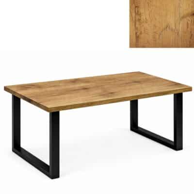 |  Stół industrialny loftowy bankietowy K 120x80x3,6cm dąb lancelot | krzeslaonline.pl