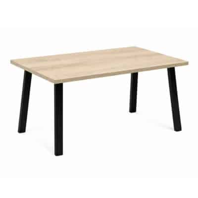 |  Stół industrialny loftowy bankietowy 120x80x3,6cm dąb sonoma | krzeslaonline.pl