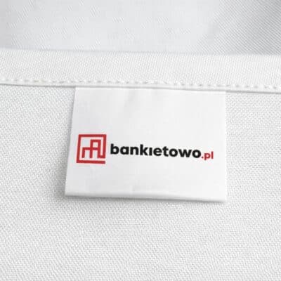 |  Obrus biały bawełniany na stół bankietowy Fi320cm | krzeslaonline.pl