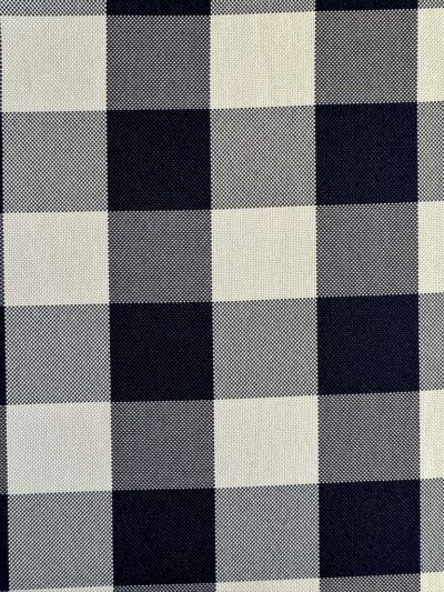 |  Obrus na stół “Krata Włoska” 240×160 cm biało-niebieski | krzeslaonline.pl