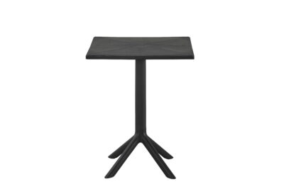 |  Stolik ogrodowy Solo PP stół zewnętrzny 60x60cm – czarny | krzeslaonline.pl