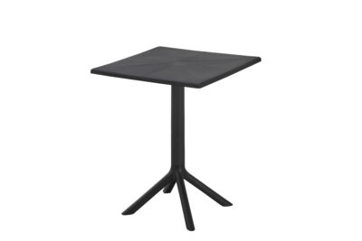 |  Stolik ogrodowy Solo PP stół zewnętrzny 60x60cm – czarny | krzeslaonline.pl