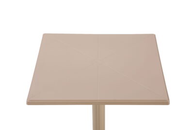 |  Stolik ogrodowy Solo PP stół zewnętrzny 60x60cm – beżowy | krzeslaonline.pl