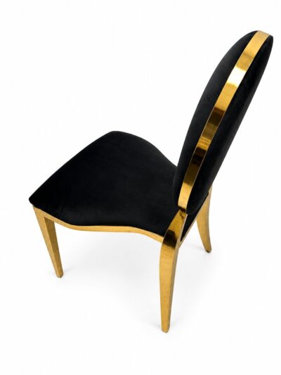 0141487416d3b53ea7af2569912037ca|  Krzesło weselne amerykańskie Glamour O-back czarne | krzeslaonline.pl