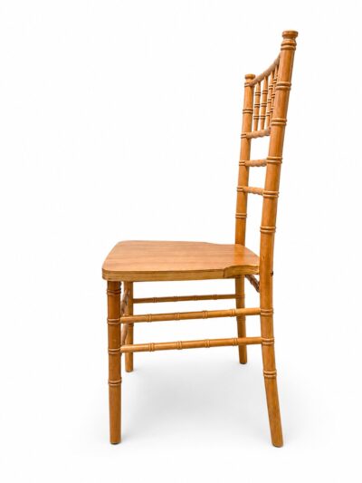 c425c7673924d8711a2c24888a090116|  Krzesło weselne rustykalne Chiavari drewniane – naturalny buk | krzeslaonline.pl